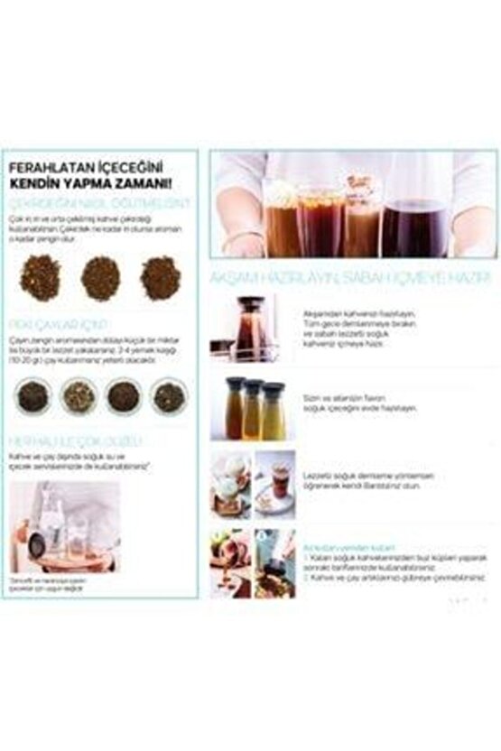 Soğuk Kahve Karafı 2bardaklı