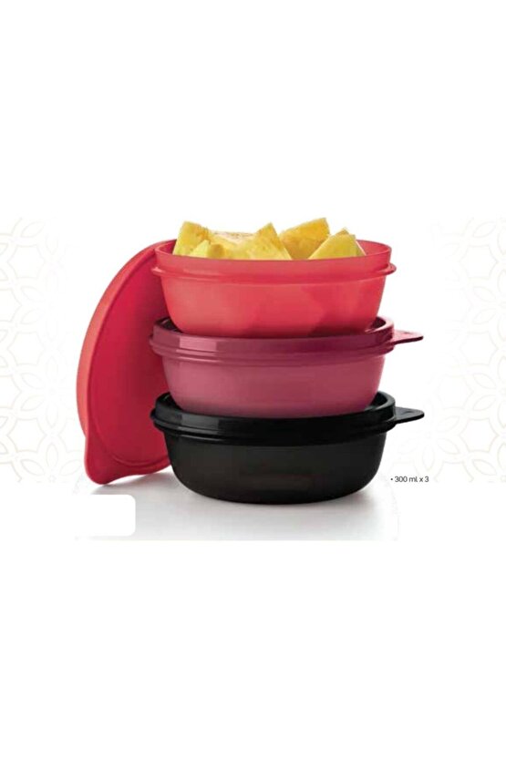 Saklama Kapları Şeker Kaplar 300 ml 3 Adet