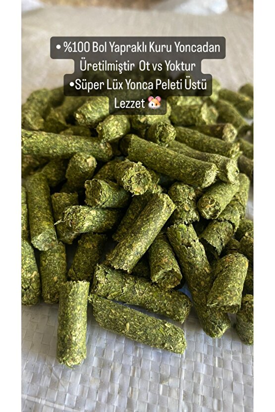 Yonca Peleti Tavşan Ginepig Pelet Yonca 1 kg