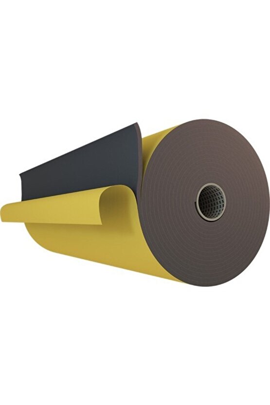 Türkeli 6mm 100cmx100cm Yapışkanlı Oto Karavan Ev Ses Akustik Kauçuk Yalıtım