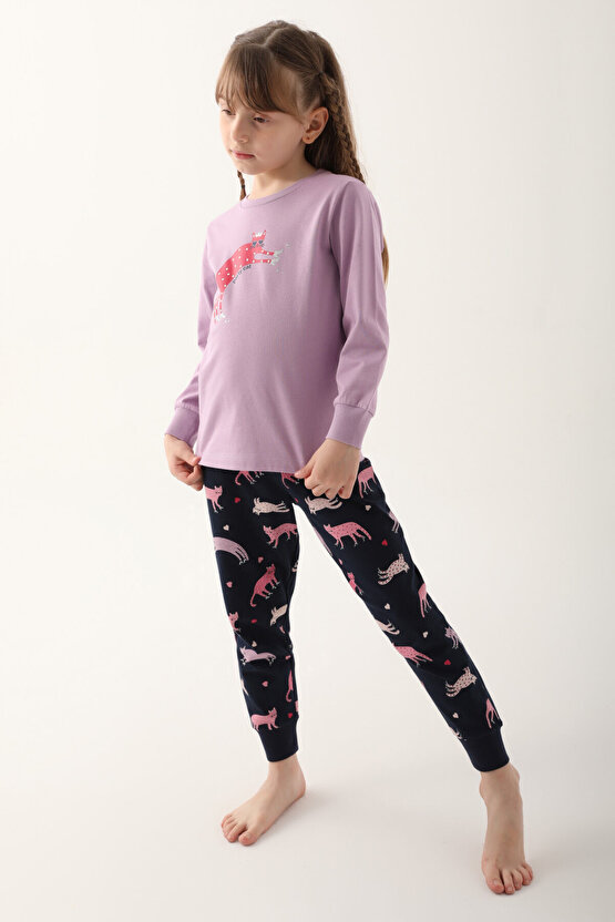 KIZ İKİLİ TAKIM - LİLA