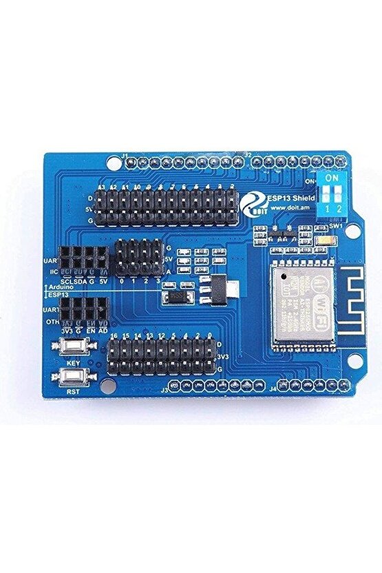 ESP8266 Wi-Fi Shield - Arduino Uyumlu ESP-13 Kablosuz İletişim Modülü