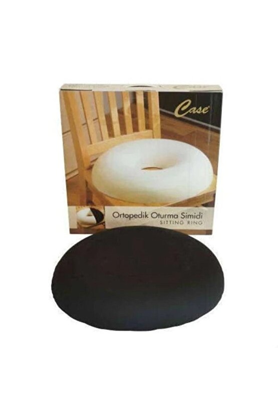 Visco Ortopedik Oturma Simidi Koltuk Minderi Kuyruk Sokumu Yastığı Yuvarlak