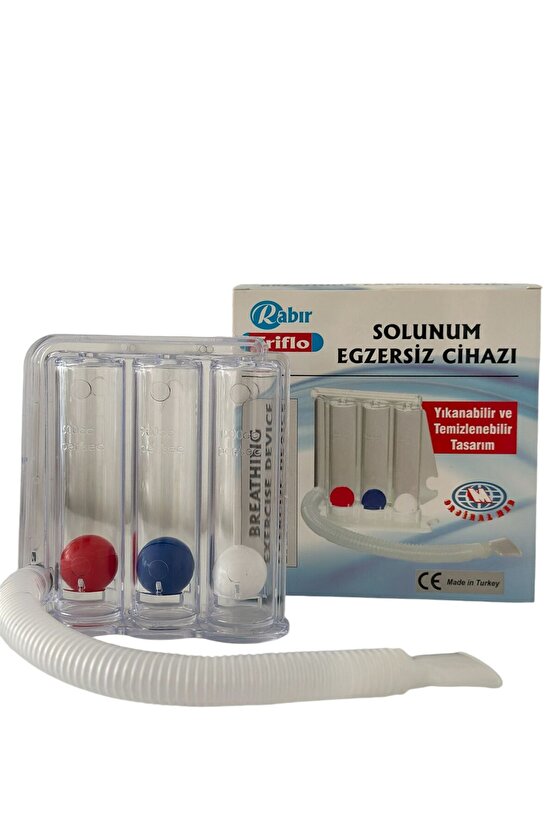 Triflo Solunum Egzersiz Cihazı 3 Top Solunum Egzersiz Aleti