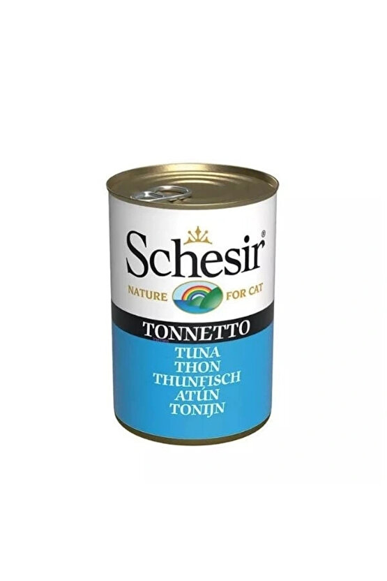 Jöle İçinde Ton Balıklı Yetişkin Konserve Kedi Maması 1 Adet 140 Gr