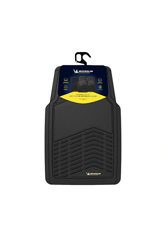 MC33856 Tüm Araçlara Uyumlu 4 Parça Üniversal 3D Havuzlu Oto Paspas