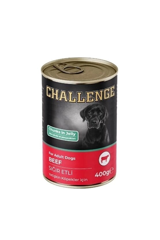 Sığır Etli Yetişkin Konserve Köpek Maması 400 Gr