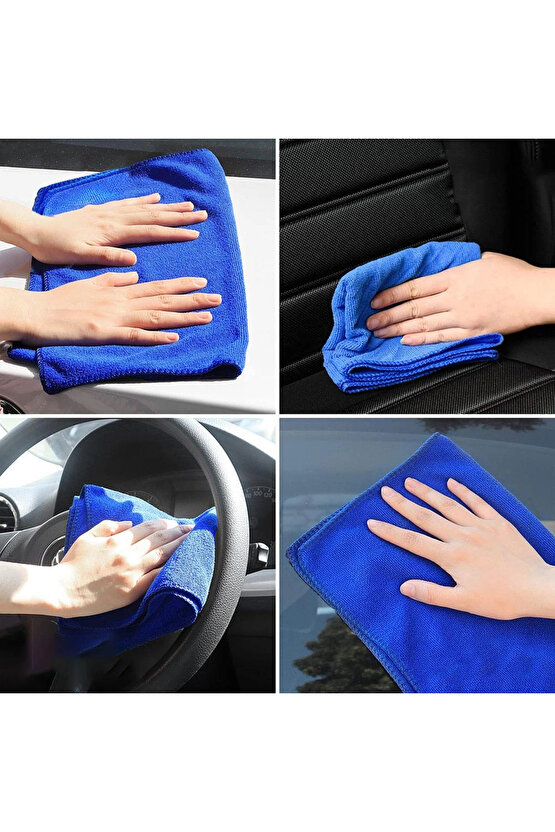 MC35033 40X30cm Süper Emici Mikrofiber Havlu, 3 Adet