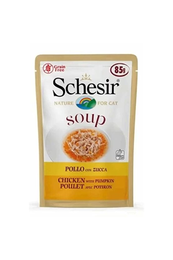 Yabani Ton Balıklı ve Balkabaklı Kedi Çorbası 85 Gr