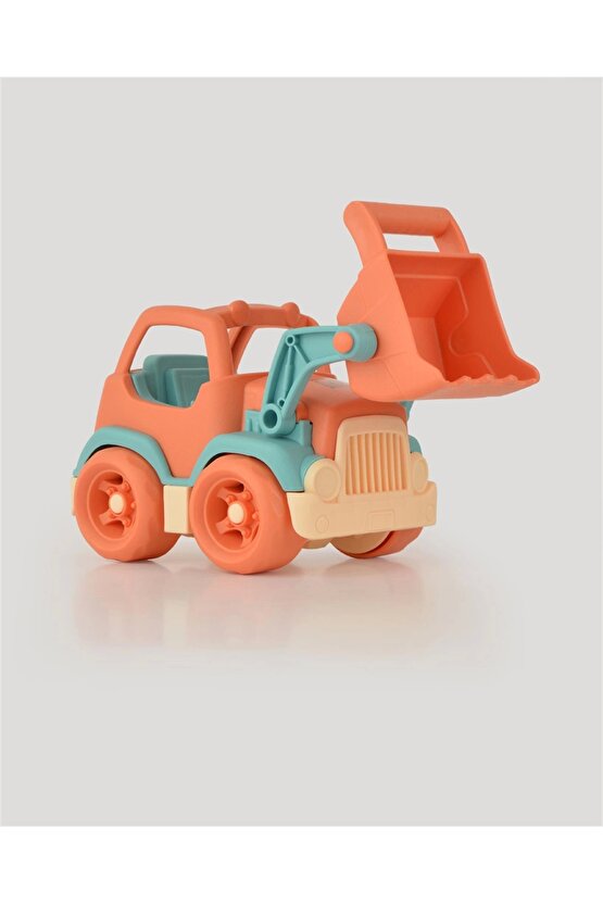 Lüx Somon Minik Kepçe - Plastik Kepçe - Kırılmaz Oyuncak - Kırılmaz Kepçe Dozer - Kepçe Dozer Setler