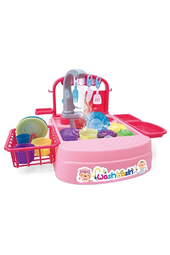 Modern Çeşmeli Lavabo Oyun Seti