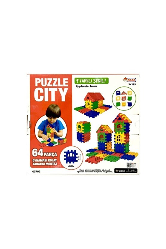 Puzzle City 64 Parça 03702