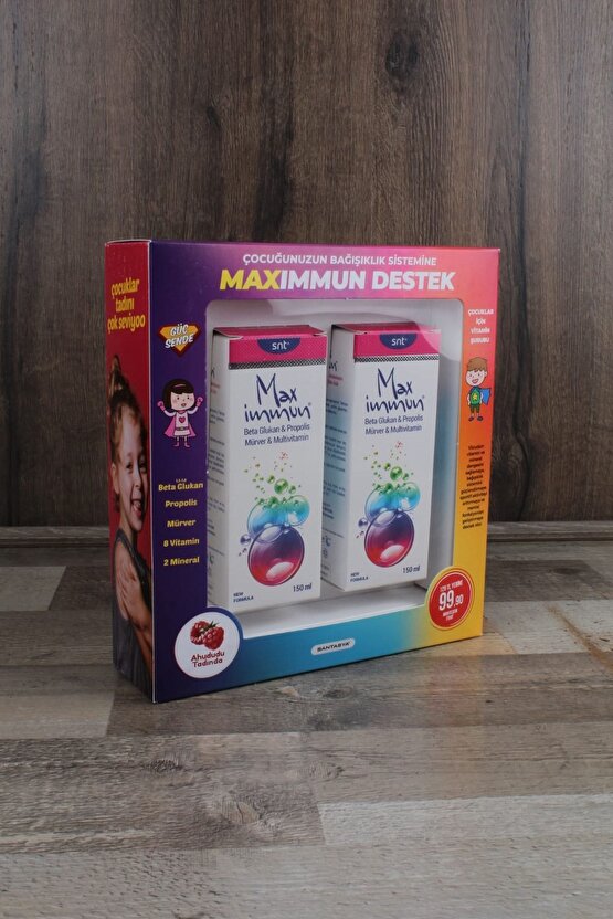 Max Immun 2li Paket 150 ml Şurup