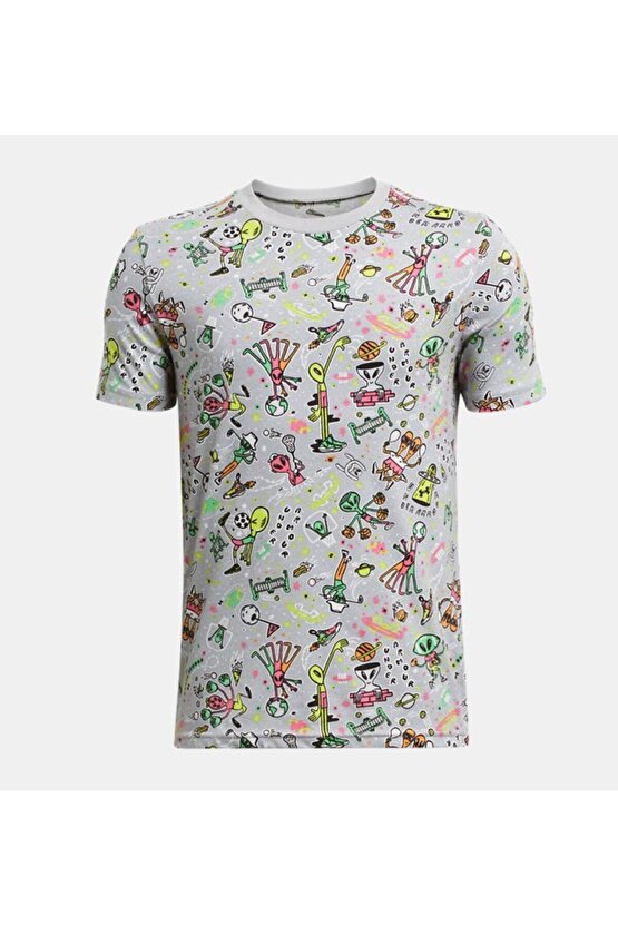 Erkek Çocuk UA Alien All Sports Kısa Kollu 1383597-011