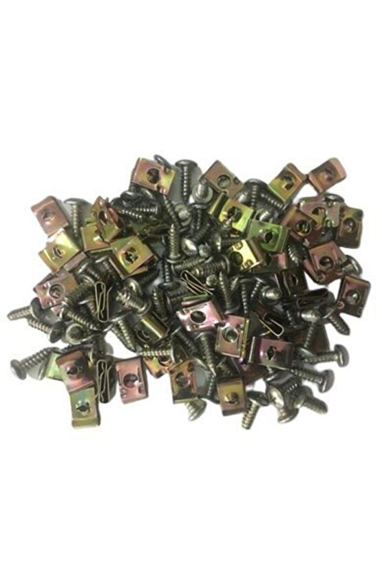 Kaporta Tamir Klips Saç Vida Takımı 72 Adet