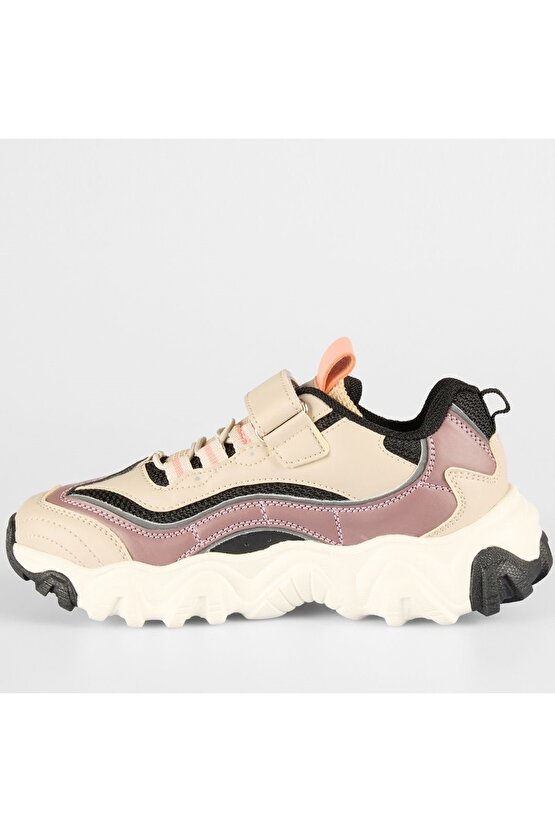 Pote D-lites Ortopedik Çocuk Spor Ayakkabı BEJ