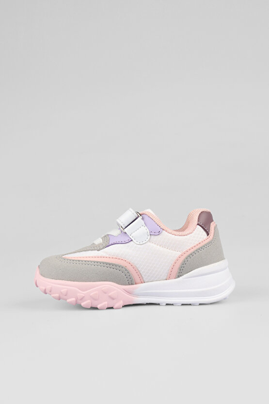 Surf Hafif Kız Bebek Beyaz Spor Ayakkabı