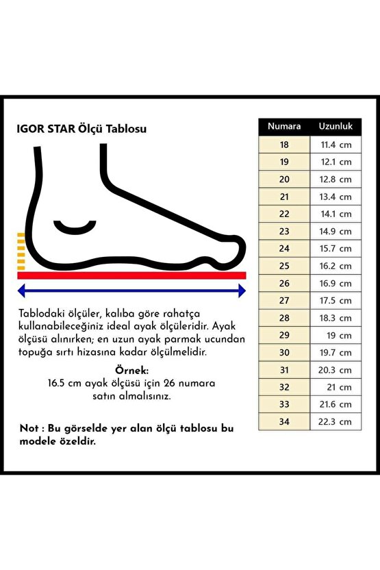 Star Çocuk Lacivert Sandalet