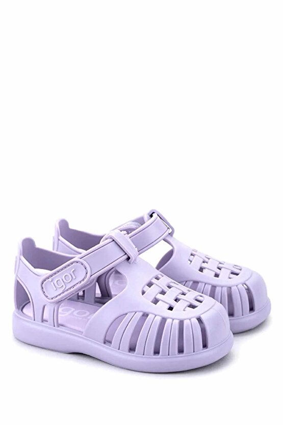 Tobby Solid Çocuk Sandalet Ayakkabı S10271-018Malva