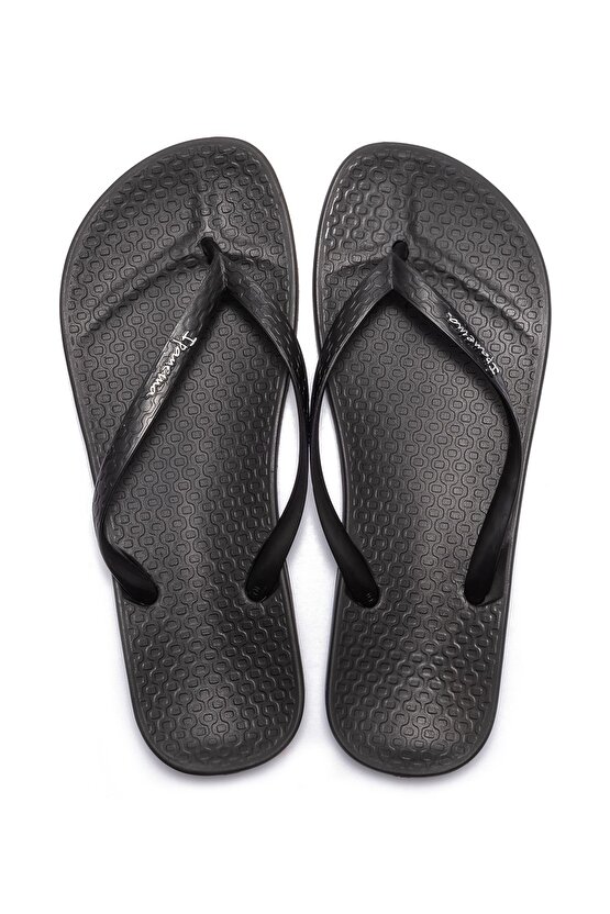 Anatomik Kadın Parmak Arası Terlik Siyah 3542