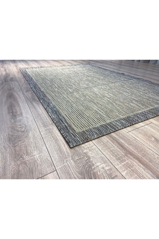 Sisal Bordürlü Jut Hasır Halı New