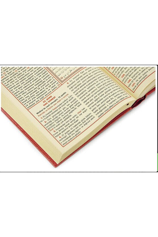 Arapça Türkçe Okunuşlu Ve Mealli Kuranı Kerim - Üçlü Kuran - Rahle Boy - Seda Yayınevi