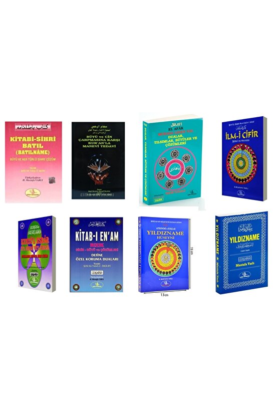 Havas Kitapları Seti 8 Kitap Karton Kapak