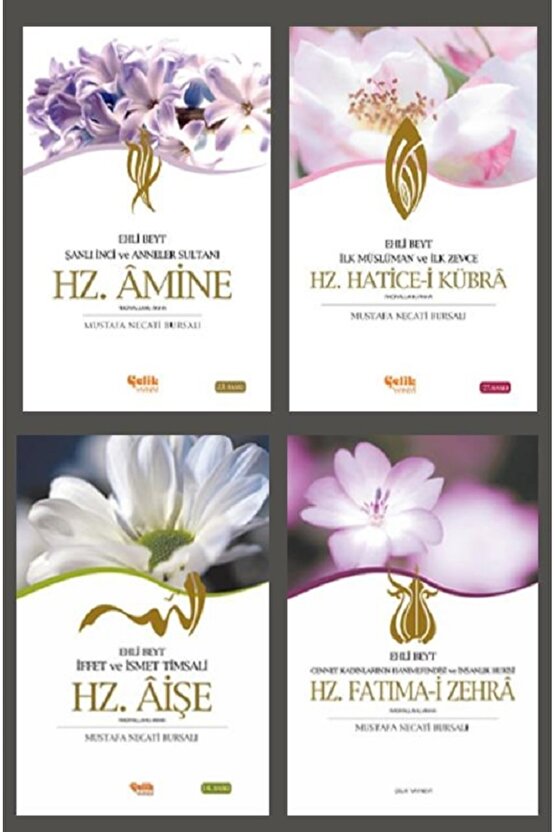 Annelerimiz Kitap Seti (Hz. Hatice-i Kübra - Hz. Aişe - Hz. Amine - Hz. Fatıma-i Zehra)