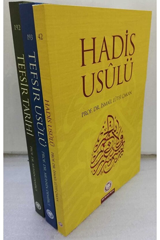 Tefsir Ve Hadis Seti ( Tefsir Tarihi - Tefsir Usulü - Hadis Usulü )