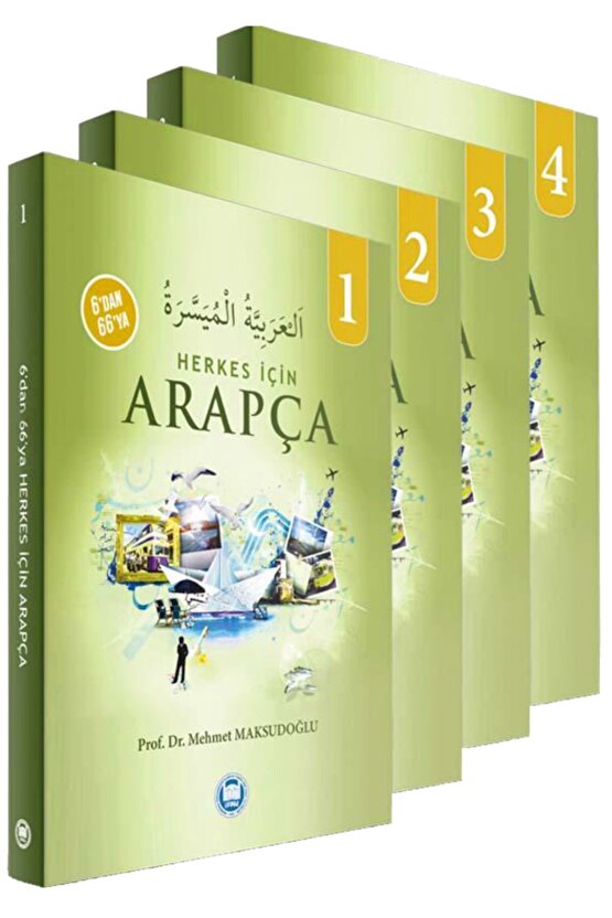 6dan 66ya Herkes Için Arapça (4 Cilt Takım)