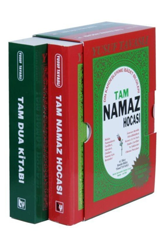 Tam Namaz & Tam Dua Kitabı 2 Kitap Set Kutulu (KARTON KAPAK)yusuf Tavaslı