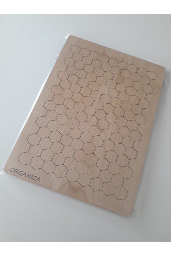 Ahşap Dikkat Geliştiren 2 Li Puzzle Seti  Kaligrafi Fon Hediyeli