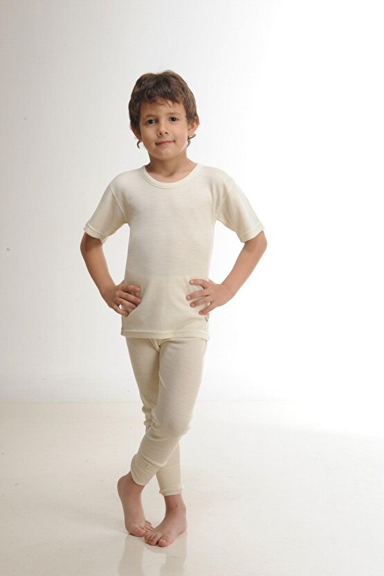 Erkek Çocuk Yün Fanila Tayt Içlik Takımı 550500 -1 Set