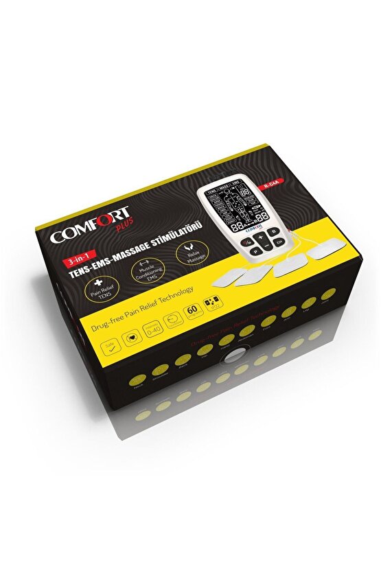 Şarj Edilebilir Tens Ems Masaj Cihazı R-C4A