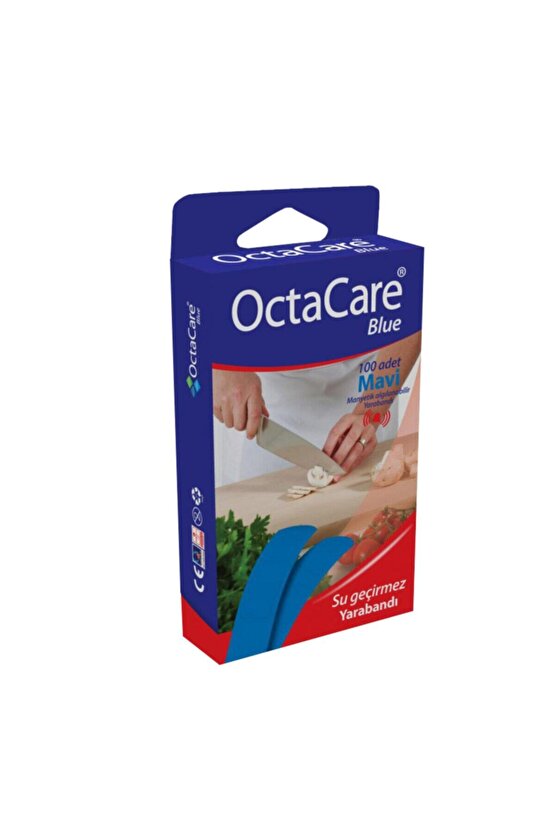 Mavi Yara Bandı Su Geçirmez 100 Adet Mavi Yara Bandı Su Geçirmez 100 Adet