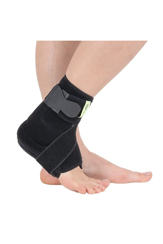 W607Tendon Destekli Ayak Bileklik  Topukluk Siyah Standart Beden