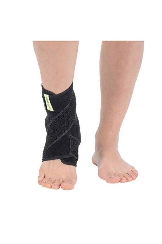 W607Tendon Destekli Ayak Bileklik  Topukluk Siyah Standart Beden