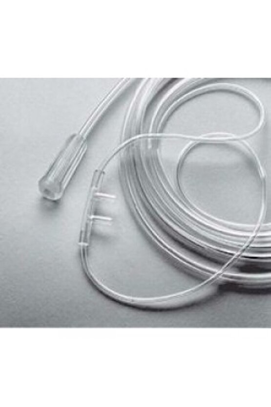Giz-can Silikon Oksijen Kanülü Şeffaf 15 Metre