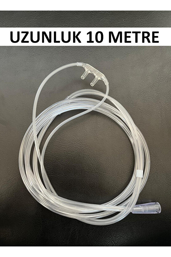 Nazal Oksijen Kanülü Yetişkin ( uzunluk 10 metre ) 1 Adet