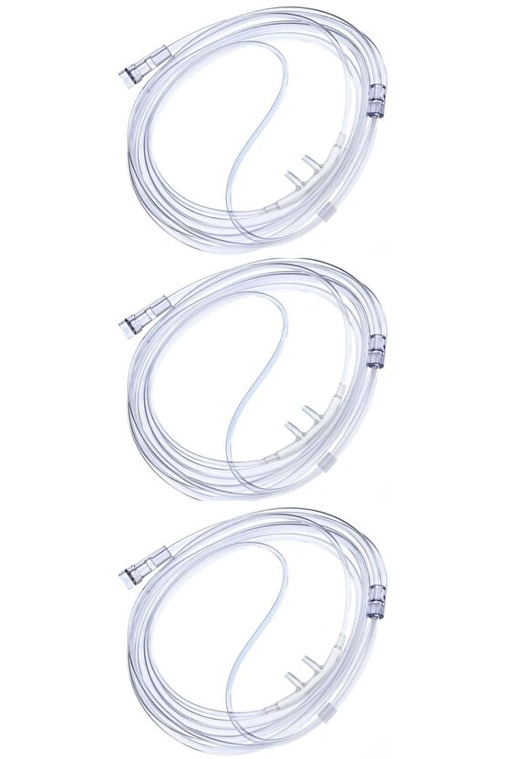 Nazal Oksijen Kanülü 7 Metre 3 Adet