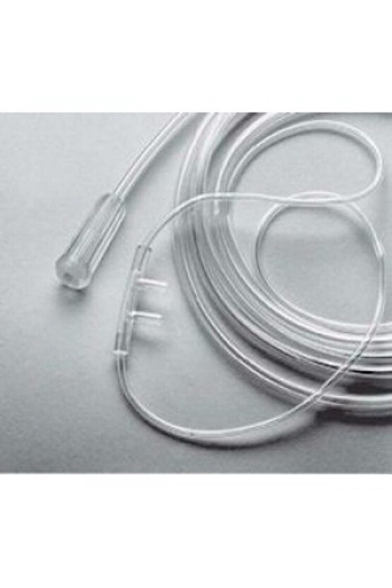 Giz-can Silikon Oksijen Kanülü Şeffaf 5 Metre
