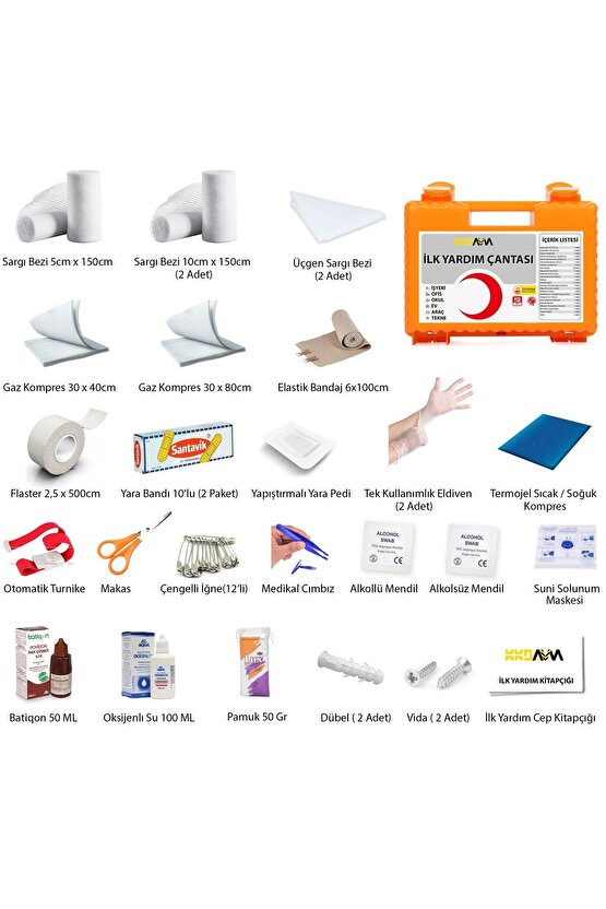 Ilk Yardım Ecza Dolabı Ilk Yardım Seti Ve Acil Müdahale Çantası