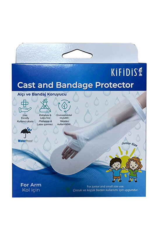 Alçı ve Bandaj Koruyucu Çocuk Kol