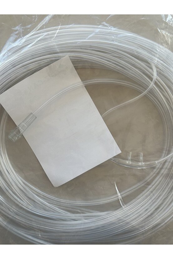 Oksijen Kanülü 10 METRE Silikonlu Nazal Kanül