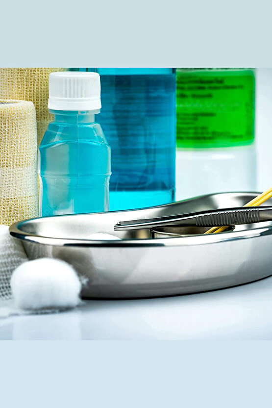 Böbrek Küvet 30 cm Paslanmaz Çelik