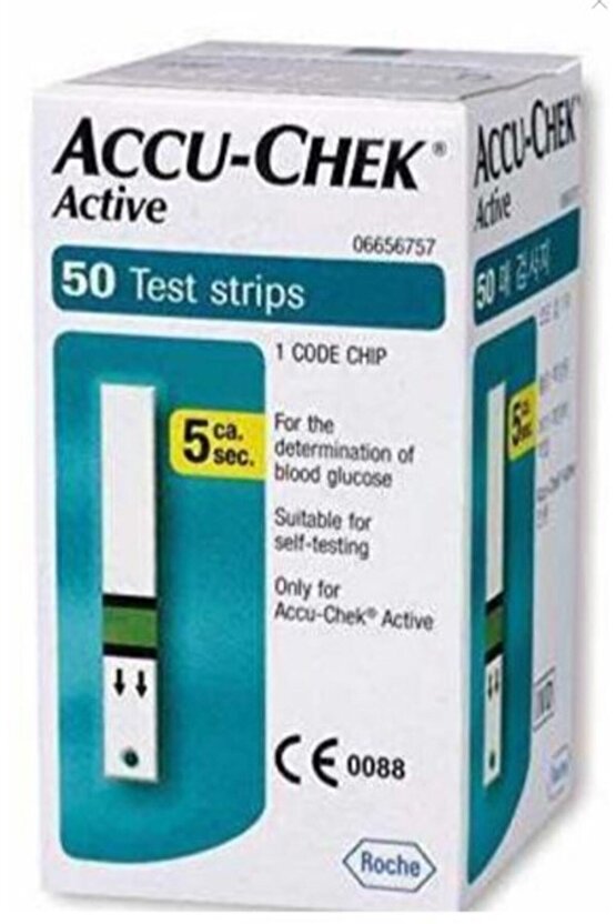 Accu Chek Active Şeker Ölçüm Çubuğu