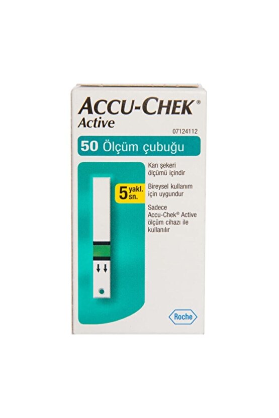 Accu Chek Active Şeker Ölçüm Çubuğu