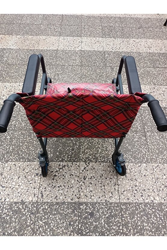 Büyük Teker  Koridor Arabası Ev Içi Tekerlekli Sandalye Klozet