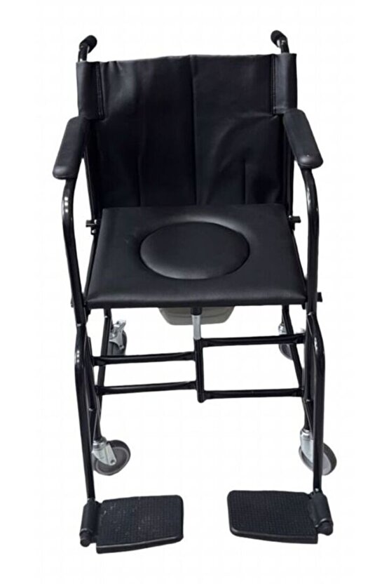 Koridor Arabası Tekerlekli Hasta Tuvaleti Banyo Arabası