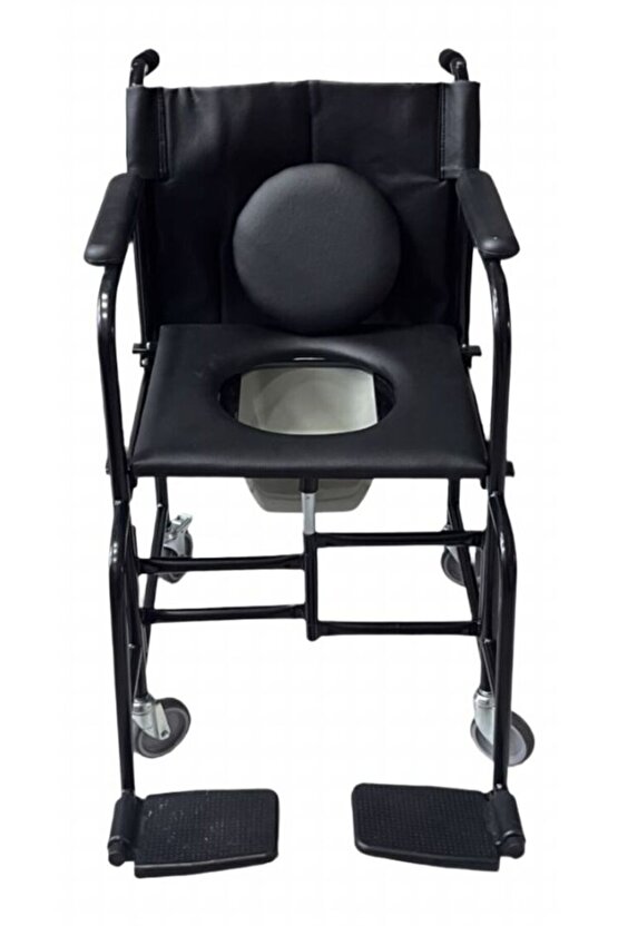 Koridor Arabası Tekerlekli Hasta Tuvaleti Banyo Arabası